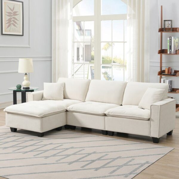 4 Seater L shaped Sofa